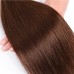 #4 Chocolate Brown Natural Straight Brazilian Human Hair Bundles